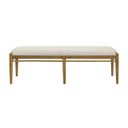 The appearance of Lachlan Wood Dining Table Bench In Brown designed by Martin Furniture in the modern / contemporary interior design. This brown piece of furniture was selected by 1StopBedrooms from Lachlan Collection to add a touch of cosiness and style into your home. Sku: IMLN60. Material: Solid Hardwood & Veneers.