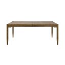 The appearance of Lachlan Wood Rectangular Kitchen Dining Table In Brown designed by Martin Furniture in the modern / contemporary interior design. This brown piece of furniture was selected by 1StopBedrooms from Lachlan Collection to add a touch of cosiness and style into your home. Sku: IMLN7240. Table Top Shape: Rectangular. Size: 40" x 72". Material: Solid Hardwood & Veneers.