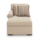 The appearance of LadyMae Left-Arm Facing Corner Chaise In Twill designed by Signature Design by Ashley in the transitional interior design. This twill piece of furniture  was selected by 1StopBedrooms from LadyMae Collection to add a touch of cosiness and style into your home. Sku: 5940416. Material: Performance Fabric.