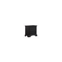 The appearance of Lafayette III Nightstand with USB Ports in Charcoal designed by FD Home in the traditional interior design. This charcoal piece of furniture was selected by 1StopBedrooms from Lafayette III Collection to add a touch of cosiness and style into your home. Sku: 7753-02. Material: Poplar Solid.