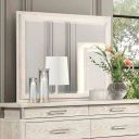 Lafayette Mirror In Weathered Gray