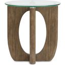 The appearance of Lainey Round End Table In Almond designed by Magnussen in the modern / contemporary interior design. This almond piece of furniture was selected by 1StopBedrooms from Lainey Collection to add a touch of cosiness and style into your home. Sku: T5951-05. Material: Pine Veneer.