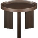 The appearance of Lakita End Table In Blackish Green and Dark Blond designed by ACME in the modern / contemporary interior design. This blackish green/ dark blond piece of furniture  was selected by 1StopBedrooms from Lakita Collection to add a touch of cosiness and style into your home. Sku: LV04406. Material: Oak Veneer.