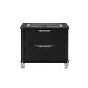 The appearance of Lando Nightstand with Speaker and Wireless Charging Platform In Black designed by Global Furniture USA in the modern / contemporary interior design. This black piece of furniture was selected by 1StopBedrooms from Lando Collection to add a touch of cosiness and style into your home. Sku: LANDO-BLACK-NS W/SPKR & WC. Material: MDF.