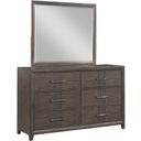 The appearance of Landon Dresser In Walnut designed by New Classic in the modern / contemporary interior design. This walnut piece of furniture was selected by 1StopBedrooms from Landon Collection to add a touch of cosiness and style into your home. Sku: B6001-050. Material: Wood.