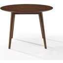 Landon Round Dining Table In Mahogany