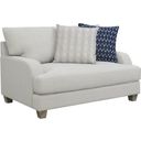 The appearance of Laney Accent Chair In Harbor Gray designed by Emerald Home Furnishings in the country / farmhouse interior design. This gray piece of furniture was selected by 1StopBedrooms from Laney Collection to add a touch of cosiness and style into your home. Sku: U4389-02-03A. Material: Wood.