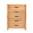 Laramie Drawer Chest In Honey Wheat