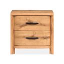 Laramie Drawer Nightstand In Honey Wheat