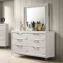 Lareina Dresser In Pearl White