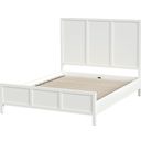 The appearance of Lark Queen Size Panel Bed In White designed by Butler Specialty Company in the modern / contemporary interior design. This white piece of furniture  was selected by 1StopBedrooms from Lark Collection to add a touch of cosiness and style into your home. Sku: 5720304. Bed Type: Panel Bed. Material: Wood. Bed Size: Queen.