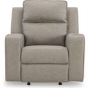The appearance of Lavenhorne Rocker Recliner In Pebble designed by Signature Design by Ashley in the modern / contemporary interior design. This pebble piece of furniture was selected by 1StopBedrooms from Lavenhorne Collection to add a touch of cosiness and style into your home. Sku: 6330725. Material: Faux Leather.