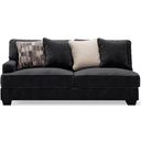 The appearance of Lavernett LAF Sofa In Charcoal designed by Signature Design by Ashley in the modern / contemporary interior design. This charcoal piece of furniture was selected by 1StopBedrooms from Lavernett Collection to add a touch of cosiness and style into your home. Sku: 5960366. Material: Fabric.