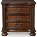 The appearance of Lavinton Nightstand In Brown designed by Signature Design by Ashley in the traditional interior design. This brown piece of furniture was selected by 1StopBedrooms from Lavinton Collection to add a touch of cosiness and style into your home. Sku: B764-93. Material: Wood.