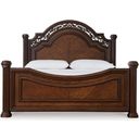 The appearance of Lavinton Queen Poster Bed In Brown designed by Signature Design by Ashley in the traditional interior design. This brown piece of furniture was selected by 1StopBedrooms from Lavinton Collection to add a touch of cosiness and style into your home. Sku: B764-50;B764-71;B764-97. Bed Type: Poster Bed. Material: Wood. Bed Size: Queen.