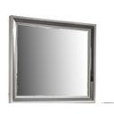 The appearance of Lavita Mirror In River Sand Gray designed by Galaxy Home Furnishings in the modern / contemporary interior design. This river sand gray piece of furniture was selected by 1StopBedrooms from Lavita Collection to add a touch of cosiness and style into your home. Sku: 601955555265. Material: Solid Wood.