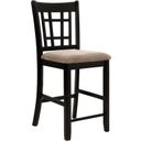 The appearance of Lavon Lattice Back Counter Stools Tan and Espresso Set of 2 designed by Coaster in the transitional interior design. This espresso piece of furniture was selected by 1StopBedrooms from Lavon Collection to add a touch of cosiness and style into your home. Sku: 105279. Material: Wood.