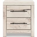 The appearance of Lawroy Nightstand In Light Natural designed by Signature Design by Ashley in the transitional interior design. This light natural piece of furniture was selected by 1StopBedrooms from Lawroy Collection to add a touch of cosiness and style into your home. Sku: B2310-92. Material: Wood.