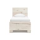The appearance of Lawroy Twin Panel Bed with Storage In Light Natural designed by Signature Design by Ashley in the transitional interior design. This light natural piece of furniture was selected by 1StopBedrooms from Lawroy Collection to add a touch of cosiness and style into your home. Sku: B100-11;B2310-50;B2310-50;B2310-52;B2310-53. Bed Type: Panel Bed. Material: Wood. Bed Size: Twin.