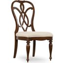 The appearance of Leesburg Beige and Mahogany Splatback Side Chair Set of 2 designed by Hooker in the traditional interior design. This beige piece of furniture was selected by 1StopBedrooms from Leesburg Collection to add a touch of cosiness and style into your home. Sku: 5381-75310. Material: Fabric.