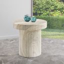 The appearance of Legatto Concrete End Table In Travertine designed by Meridian in the modern / contemporary interior design. This travertine piece of furniture was selected by 1StopBedrooms from Legatto Collection to add a touch of cosiness and style into your home. Sku: 99061Travertine-ET Box 1/2 (Top);99061Travertine-ET Box 2/2 (Base). Material: Concrete.