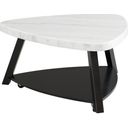 The appearance of Lena White Marble Coffee Table designed by Picket House in the modern / contemporary interior design. This white and black piece of furniture  was selected by 1StopBedrooms from Lena Collection to add a touch of cosiness and style into your home. Sku: CTN100CTE. Material: Wood.