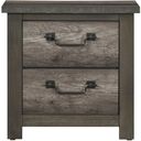 The appearance of Lenior Nightstand In Gray designed by Homelegance in the industrial interior design. This gray piece of furniture was selected by 1StopBedrooms from Lenior Collection to add a touch of cosiness and style into your home. Sku: 1342-4. Material: Melamine.