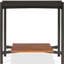 The appearance of Lennox Rectangular Side Table In Rosewood designed by Riverside Furniture in the modern / contemporary interior design. This rosewood piece of furniture  was selected by 1StopBedrooms from Lennox Collection to add a touch of cosiness and style into your home. Sku: 31509. Material: Metal.