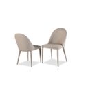 The appearance of Lenvik Side Chair Set of 2 In Brown designed by Furniture of America in the modern / contemporary interior design. This brown piece of furniture  was selected by 1StopBedrooms from Lenvik Collection to add a touch of cosiness and style into your home. Sku: FM3700BR-SC-2PK. Material: Fabric.