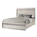 Leonor Queen Panel Bed In Gray