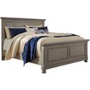 Lettner Light Gray Queen Panel Bed