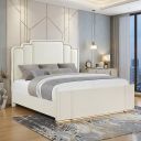 Lexington Queen Bed In In Beige