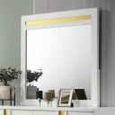 Lillestrom Mirror In White and Gold