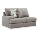 The appearance of Lindon LAF Loveseat In Smoke designed by Signature Design by Ashley in the modern / contemporary interior design. This smoke piece of furniture was selected by 1StopBedrooms from Lindon Collection to add a touch of cosiness and style into your home. Sku: 8470455. Material: Performance Fabric.