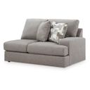 The appearance of Lindon RAF Loveseat In Smoke designed by Signature Design by Ashley in the modern / contemporary interior design. This smoke piece of furniture was selected by 1StopBedrooms from Lindon Collection to add a touch of cosiness and style into your home. Sku: 8470456. Material: Performance Fabric.
