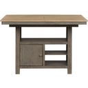 The appearance of Lindsey Farm Kitchen Island In Gray designed by Liberty in the country / farmhouse interior design. This gray piece of furniture  was selected by 1StopBedrooms from Lindsey Farm Collection to add a touch of cosiness and style into your home. Sku: 62-IT5446;62-IT5446B. Material: Solid Rubberwood.