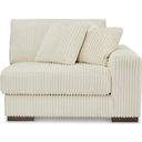 The appearance of Lindyn RAF Corner Chair In Ivory designed by Signature Design by Ashley in the modern / contemporary interior design. This ivory piece of furniture was selected by 1StopBedrooms from Lindyn Collection to add a touch of cosiness and style into your home. Sku: 2110465. Material: Fabric.
