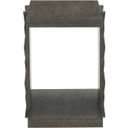 The appearance of Linea Open Base End Table designed by Bernhardt in the modern / contemporary interior design. This cerused charcoal piece of furniture  was selected by 1StopBedrooms from Linea Collection to add a touch of cosiness and style into your home. Sku: 384121B. Material: Wood.