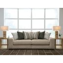 Linenhause 2-Piece Sectional Loveseat In Dune