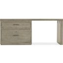 The appearance of Linville Falls 72 Inch Desk With Lateral File designed by Hooker in the transitional interior design. This medium wood piece of furniture was selected by 1StopBedrooms from Linville Falls Collection to add a touch of cosiness and style into your home. Sku: 6150-10061-85;6150-10072-85;6150-10466-85. Material: Oak Veneer.