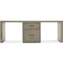 The appearance of Linville Falls 84 Inch Desk With One Centered File In Medium Wood designed by Hooker in the transitional interior design. This medium wood piece of furniture was selected by 1StopBedrooms from Linville Falls Collection to add a touch of cosiness and style into your home. Sku: 6150-10061-85;6150-10061-85;6150-10084-85;6150-10416-85. Material: Oak Veneer.