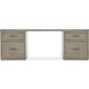 The appearance of Linville Falls 84 Inch Desk With Two Files designed by Hooker in the transitional interior design. This medium wood piece of furniture  was selected by 1StopBedrooms from Linville Falls Collection to add a touch of cosiness and style into your home. Sku: 6150-10084-85;6150-10416-85. Material: Oak Veneer.