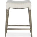 The appearance of Linville Falls Green Valley Counter Stool designed by Hooker in the transitional interior design. This beige piece of furniture was selected by 1StopBedrooms from Linville Falls Collection to add a touch of cosiness and style into your home. Sku: 6150-75451-85. Material: Fabric.