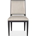 The appearance of Linville Falls Linn Cove Upholstered Side Chair Set of 2 6150-75510-99 designed by Hooker in the transitional interior design. This beige piece of furniture was selected by 1StopBedrooms from Linville Falls Collection to add a touch of cosiness and style into your home. Sku: 6150-75510-99. Material: Fabric.