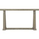 The appearance of Linville Falls Norwood Friendship Table designed by Hooker in the transitional interior design. This medium wood piece of furniture was selected by 1StopBedrooms from Linville Falls Collection to add a touch of cosiness and style into your home. Sku: 6150-75206-85. Table Top Shape: Rectangular. Size: 30" x 64". Material: Oak Veneer.