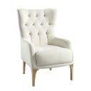 Lippa Chair In Gold and Off white