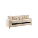 Lisa Sofa In Ivory and Gold