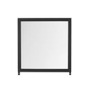 Lisbon Mirror In Gray and Black