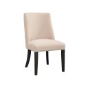 The appearance of Live Edge Upholstered Parson Chairs Set of 2 In Black and Cream designed by Alpine in the industrial interior design. This black and cream piece of furniture  was selected by 1StopBedrooms from Live Edge Collection to add a touch of cosiness and style into your home. Sku: 1968-02. Material: Solid Rubberwood.