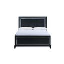 Livingston Queen Panel Bed In Black